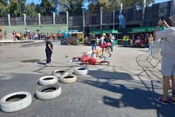 Carrera de Tacones del Carnaval de Telde 2023/TA e Ildefonso Rodríguez.
